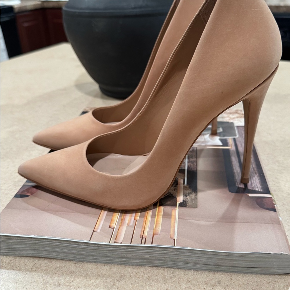 Aldo Nude Pointed Toe Heels